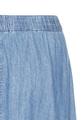 Langer Denim-Rock mit elastischem Bund 36 Regular Fit - Denim