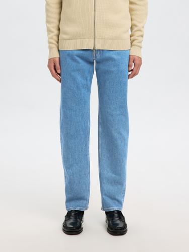 SLH196-STRAIGHT BEN KORI JEANS NOOS 36/32 Gerade geschnitten - Light Blue Denim