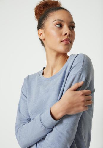 Skiny Damen Shirt langarm Night In Mix &amp; Match Blau 42