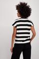 Sweatshirt mit Streifen 40 - Schwarz Ringel