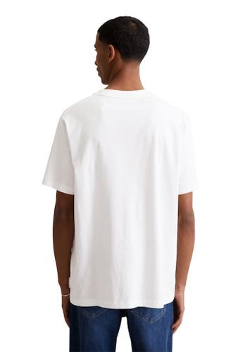 T-Shirt relaxed M - White