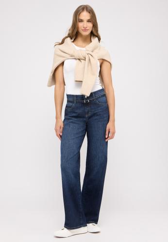 LIZ BELT 38/30 WIDE LEG - Dark Indigo Used