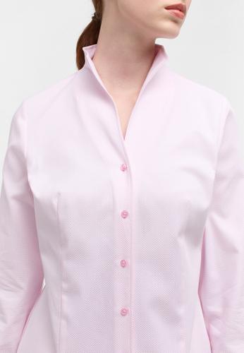 Bluse Jacquard Langarm 36/Langarm REGULAR FIT - Rosa