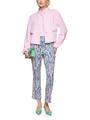 Jacke mit kleinem Stehkragen 40 - Pink Tulle