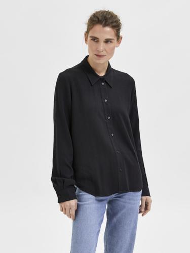 SLFVIVA LS SHIRT NOOS 36 Normal geschnitten - Black