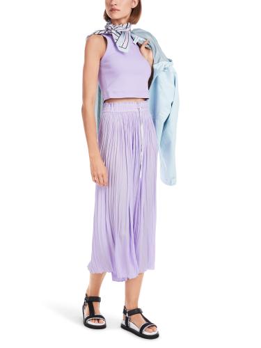 Plissierter Rock "Rethink Together" 38 - Lavender Macaron