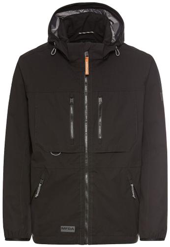 TeXXXactive® Windbreaker mit abnehmbarer Kapuze Schwarz 56