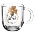 LEONARDO Tasse »EMOZIONE Viel Glück 300 ml«, Glas