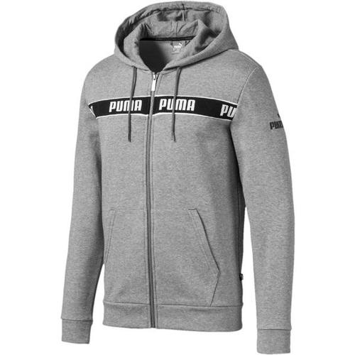 PUMA Herren Amplified Hooded Jacket FL L in Grau