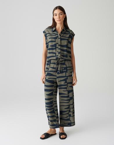 Jumpsuit "Monny" - Oliv / 36