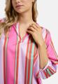 Blouse with gathering and stand up collar Rot 36