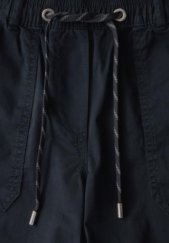 Twill Shorts im Washed-Look XL - Universal Blue