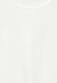 Shirt mit Rundhals L - Vanilla White