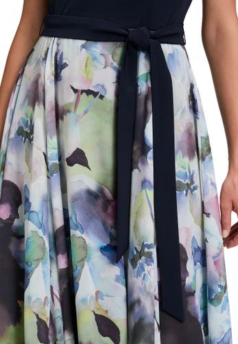 Cocktailkleid 42 Ausgestellt - Dark Blue/purple
