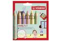 Multitalent-Stift STABILO® woody 3 in 1 Etui, 10 mm, sortiert, Kartone
