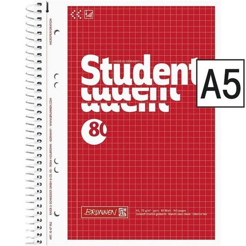 Collegeblock Student