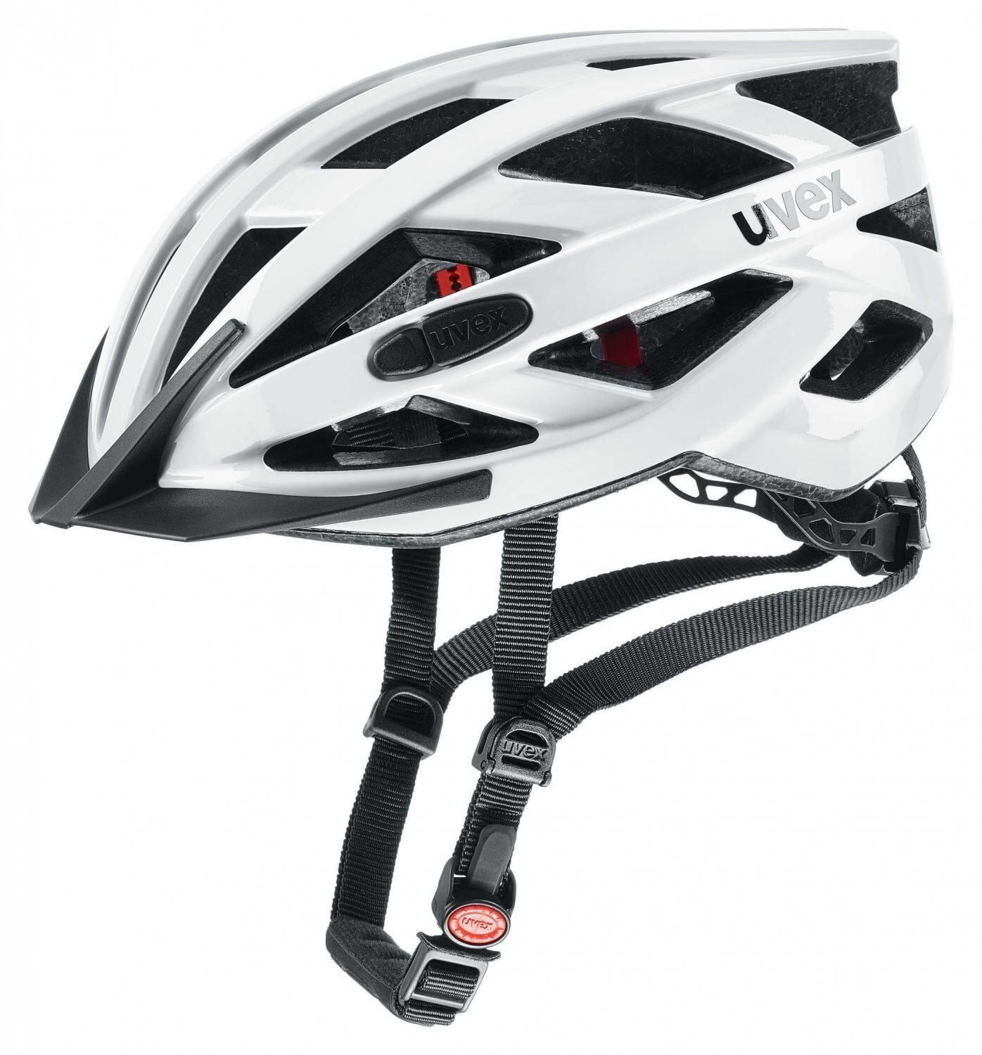 uvex i-vo 3D Fahrradhelm (Größe: 56-60 cm, 01 white)