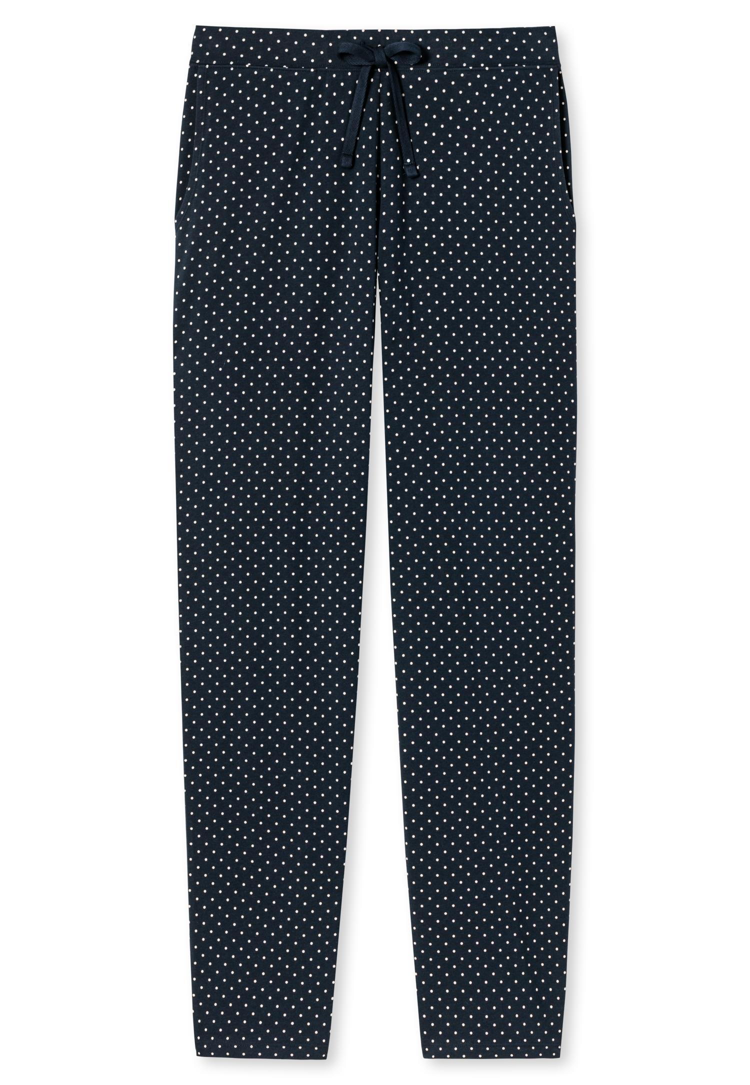 Hose lang 48 - Dunkelblau-gem.