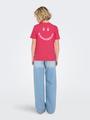 ONLJILL LIFE S/S REG TEE CS JRS S Normal geschnitten - Raspberry