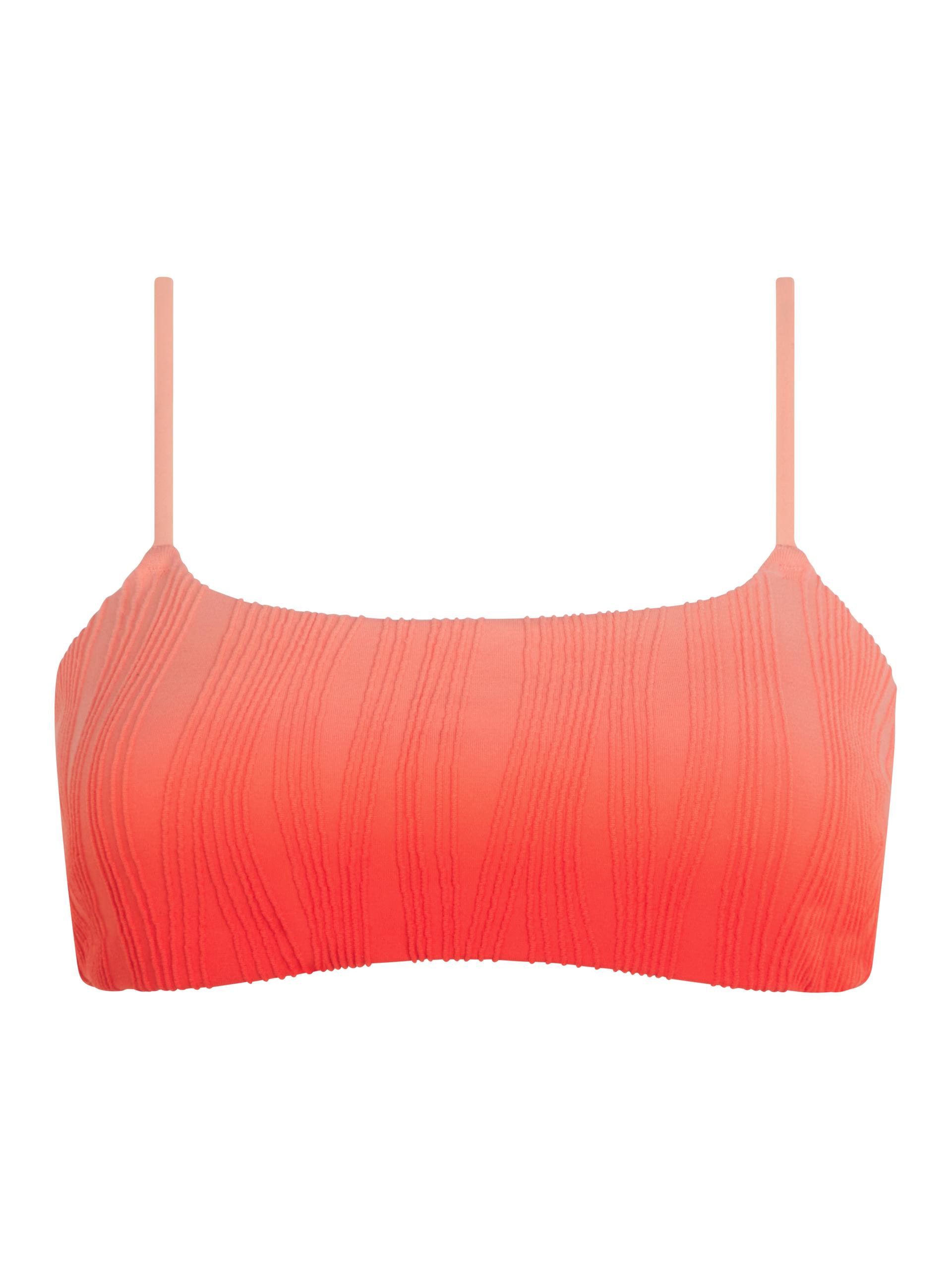 Swim One Size Bügelloser T-Shirt Bikini BH (variabel) M/L - Tie & Dye Orange