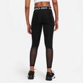 NIKE Damen Tight "Pro" L in Schwarz