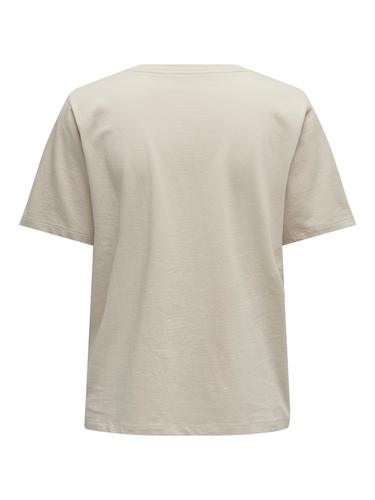ONLONLY S/S TEE JRS NOOS XS Normal geschnitten - Silver Lining