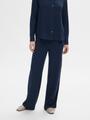 SLFVIVA-GULIA HW LONG SUN PANT NOOS 40 Normal geschnitten - Dark Sapphire