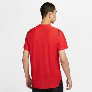NIKE Herren Trainingsshirt "Pro" Kurzarm XL in Rot