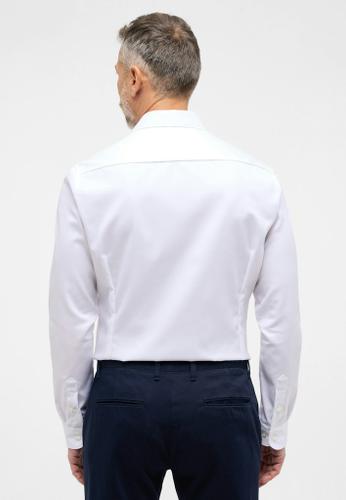 Cover Shirt Twill Langarm Weiß 43/Langarm - 65cm