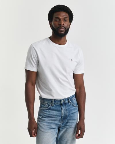 Regular Fit Shield T-Shirt XL - White