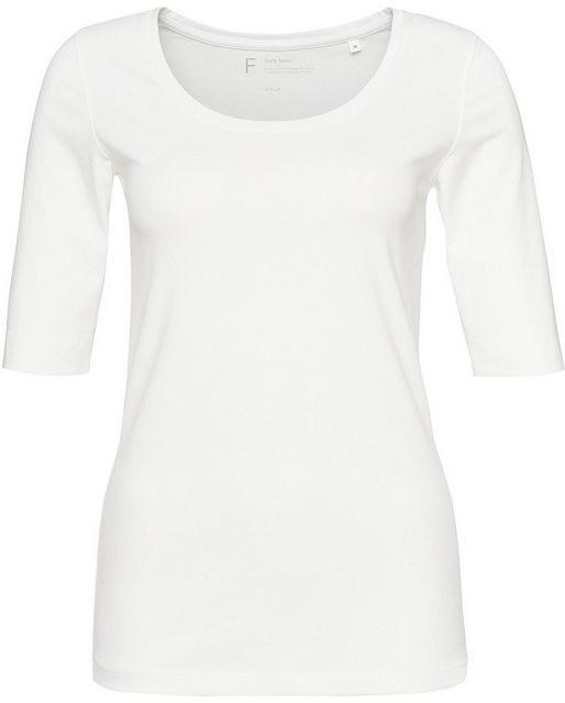 OPUS Kurzarmshirt »Daily F« im Basic-Look