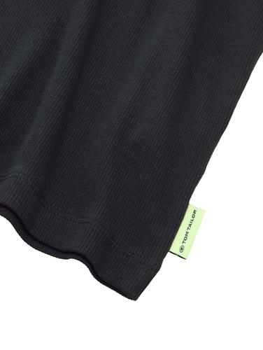 Basic Ripp Top 152 Slim Fit - Heavy Black