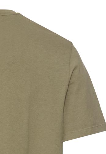 T-Shirt aus Organic Cotton M Regular Fit - Dusty Khaki