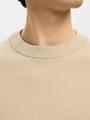 SLHTELLER FN RELAXED CREW NECK NOOS XL Locker geschnitten - Oatmeal