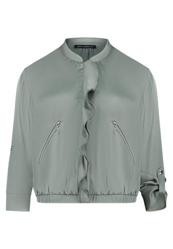 Blazer-Jacke 42 Lässig - Chinois Green