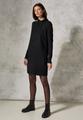Strickkleid mit Glitzer S - Black