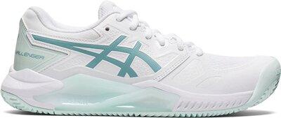 ASICS Damen Tennisoutdoorschuhe GEL-CHALLENGER 13 CLAY 42 ½ in Silber