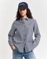 Regular Fit Popeline Bluse mit Streifen 36 - Classic Blue