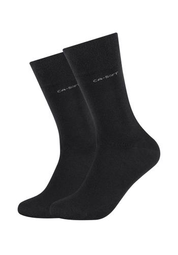 Unisex Basic ca-soft Socks 2p - Schwarz / 47/49