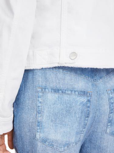 Jeansjacke "Rethink Together" 38 - White