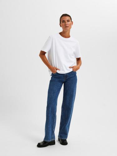 SLFESSENTIAL SS BOXY TEE NOOS Weiß XL