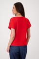 Sweatshirt mit Brusttasche 38 - Red