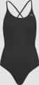 PUMA Damen Badeanzug SWIM WOMEN V-NECK CROSSBACK SW M in Schwarz
