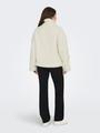 ONLASPEN LIFE TEDDY JACKET OTW L - Cloud Dancer