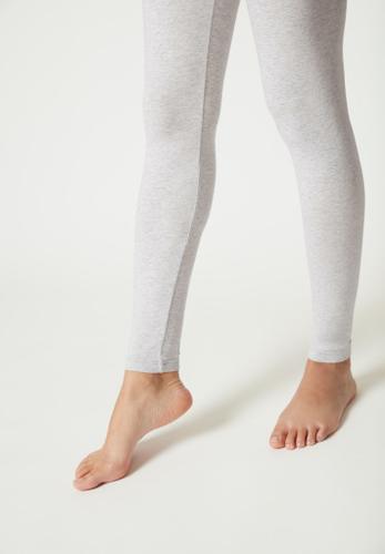 Skiny Damen Leggings lang Night In Mix &amp; Match Grau 40