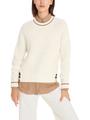 Sweater in Egg Shape Knitted in Germany 38 - Off-white