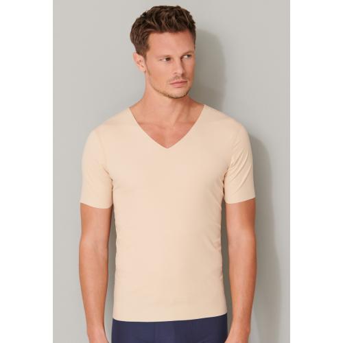 T-shirt V-Ausschnitt 8 - Clay