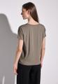 Shirt in Unifarbe Braun 42