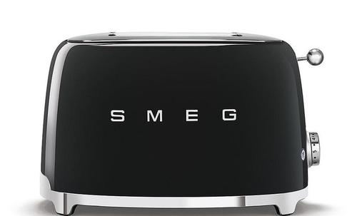 Smeg Retro Style Toaster 2 Scheiben, - TSF01BLEU Schwarz