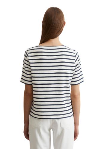 T-Shirt straight XS Straight - Multi/ Muted Blue